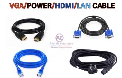 VGA CABLE/HDMI CABLE/ Power Cord/ Pech Cord