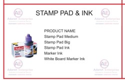 Stamp Pad & Ink