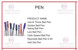 Ball Pan/ Gel Pen