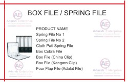 Box file & Spring File Office File