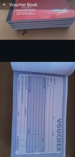 Voucher Book English & Gujarati